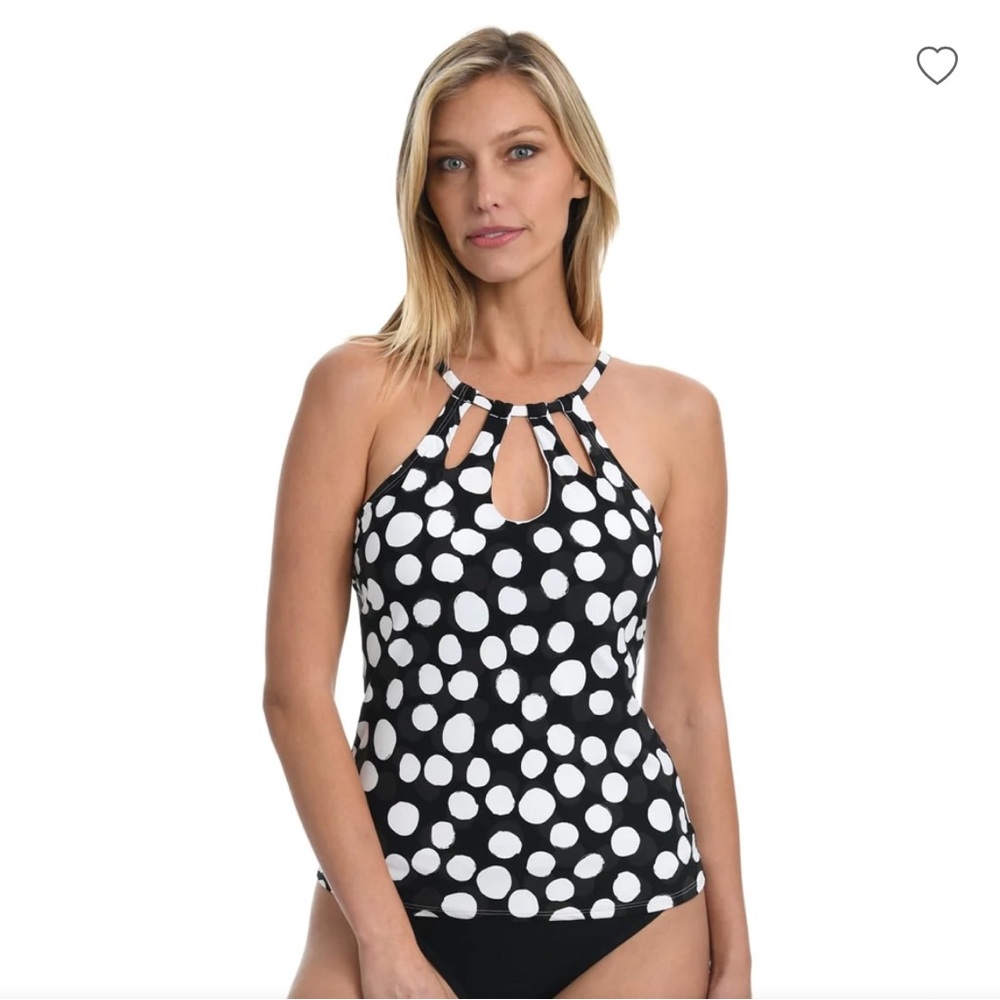 La Blanca tankini top